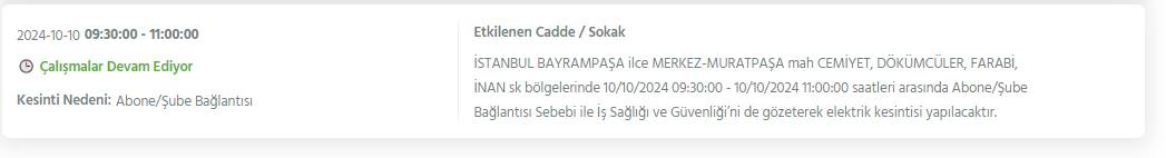 Bu geceden itibaren İstanbul'un 20 ilçesinde elektrik kesintileri yaşanacak 29